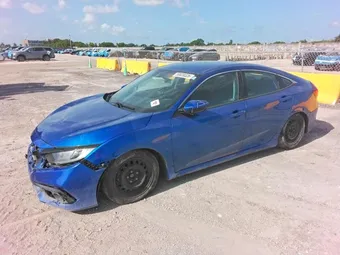 2021 Honda Civic 2HGFC2F6XMH532027 Lot 59828326
