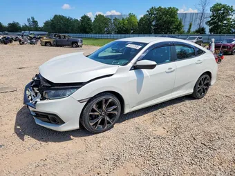 2019 Honda Civic 2HGFC2F8XKH521852 Lot 60237506