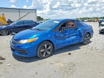 2015 Honda Civic 2HGFG3B85FH530206 Lot 58813796