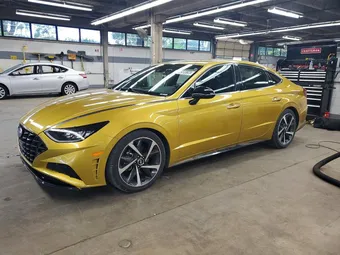 2021 Hyundai Sonata 5NPEJ4J25MH064313 Lot 60458836
