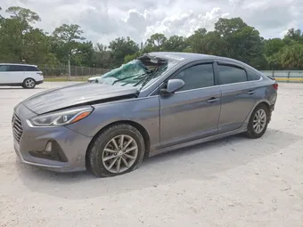 2018 Hyundai Sonata 5NPE24AFXJH613094 Lot 58050926