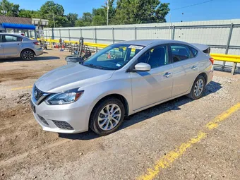 2018 Nissan Sentra 3N1AB7APXJY295802 Lot 60786266