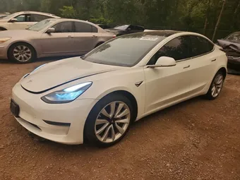 2019 Tesla Model 3 5YJ3E1EAXKF480414 Lot 60847426