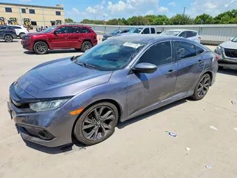 2020 Honda Civic 19XFC2F83LE006591 Lot 85987775