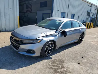 2021 Honda Accord 1HGCV1F41MA045819 Lot 58687646