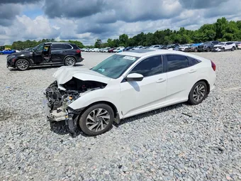 2018 Honda Civic 19XFC2F72JE010961 Lot 55216526