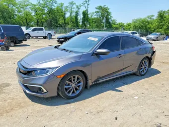 2019 Honda Civic 19XFC1F36KE008378 Lot 53872386