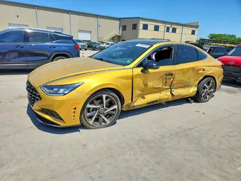 2021 Hyundai Sonata 5NPEJ4J21MH096501 Lot 52969386