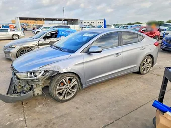 2017 Hyundai Elantra 5NPD84LF8HH123321 Lot 57915376