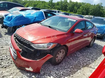 2017 Hyundai Elantra KMHD74LFXHU077611