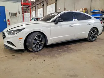 2022 Hyundai Sonata KMHL44J20NA212449 Lot 47796046