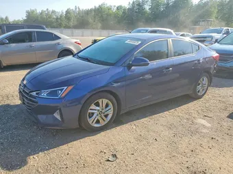 2019 Hyundai Elantra KMHD84LFXKU889740 Lot 60035826