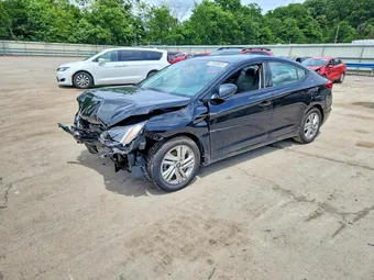 2020 Hyundai Elantra KMHD84LF2LU973391 Lot 57948626