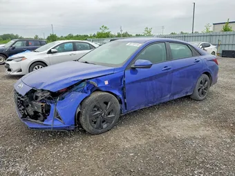 2022 Hyundai Elantra KMHLM4AJ5NU012480 Lot 55718116
