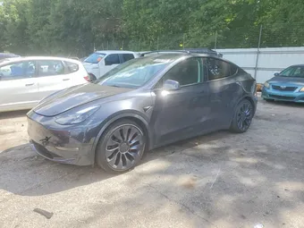 2024 Tesla Model Y 7SAYGDEF8RF039486 Lot 58387326