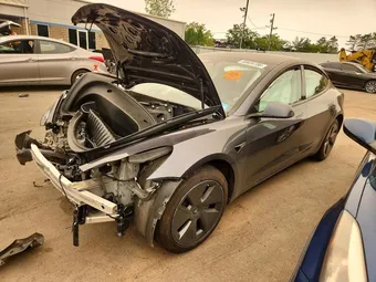 2023 Tesla Model 3 5YJ3E1EB9PF689997 Lot 60834786