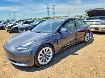 2021 Tesla Model 3 5YJ3E1EB7MF015259 Lot 58429016