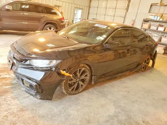 2021 Honda Civic 2HGFC2F8XMH551100 Lot 51833236