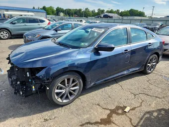 2020 Honda Civic 19XFC1F7XLE214615 Lot 53918986
