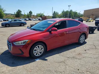 2017 Hyundai Elantra KMHD74LF3HU082245 Lot 56155366