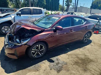 2025 Nissan Sentra 3N1AB8CVXSY288545 Lot 61631276