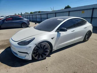 2022 Tesla Model 3 5YJ3E1EC6NF143633 Lot 59200906
