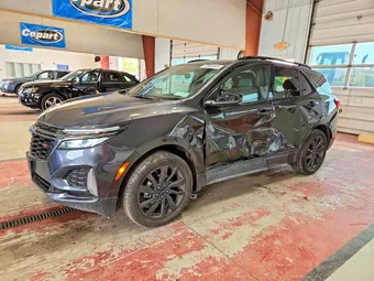 2022 Chevrolet Equinox 3GNAXWEV2NS247907 Lot 62603546