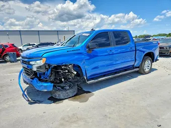 2022 Chevrolet Silverado 1GCUDEED2NZ594236 Lot 58396566