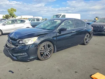 2016 Honda Accord 1HGCR2F5XGA058821 Lot 62058596