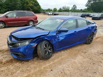 2020 Honda Civic 2HGFC2F89LH572728 Lot 61246666