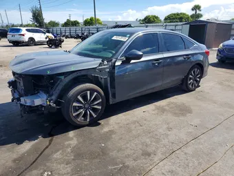 2024 Honda Civic 2HGFE1F71RH336420 Lot 74513915
