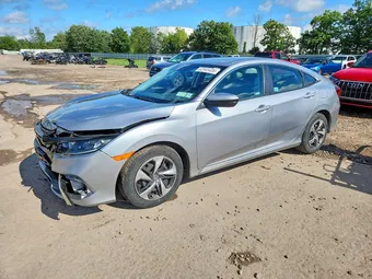 2019 Honda Civic 2HGFC2F61KH592971 Lot 62945406