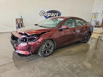 2025 Nissan Sentra 3N1AB8CVXSY299030 Lot 60829376