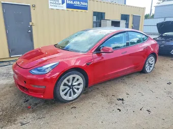 2022 Tesla Model 3 5YJ3E1EA9NF371883 Lot 62156566