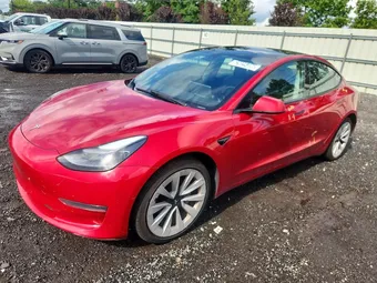 2022 Tesla Model 3 5YJ3E1EAXNF290777 Lot 62825406