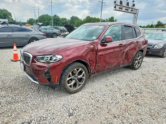 2022 BMW X3 5UX53DP08N9M75472