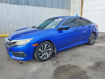 2017 Honda Civic 19XFC2F78HE001420 Lot 56054356