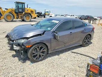 2020 Honda Civic 19XFC2F85LE012781 Lot 63054136