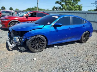 2017 Honda Civic 2HGFC1F34HH640200 Lot 61056276