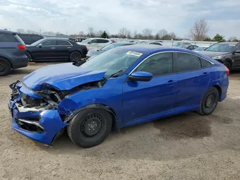 2019 Honda Civic 2HGFC2F79KH008633 Lot 48816666