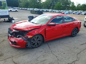 2019 Honda Civic 2HGFC2F89KH572243 Lot 64047966