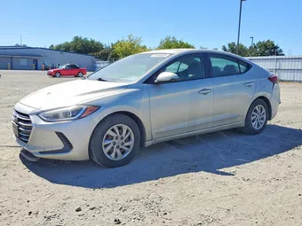 2017 Hyundai Elantra KMHD74LF6HU092476 Lot 61542626