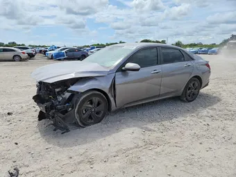 2021 Hyundai Elantra KMHLM4AG5MU173124 Lot 56608636