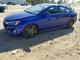 2019 Hyundai Elantra KMHD04LB1KU886715 Lot 48909576