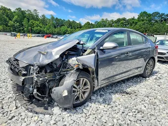 2018 Hyundai Elantra 5NPD84LF5JH383343 Lot 58453976