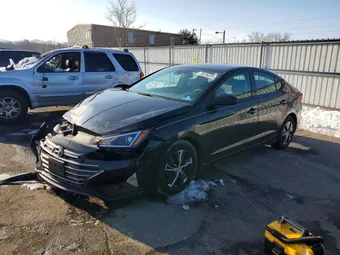 2020 Hyundai Elantra KMHD74LF0LU957161 Lot 75576225