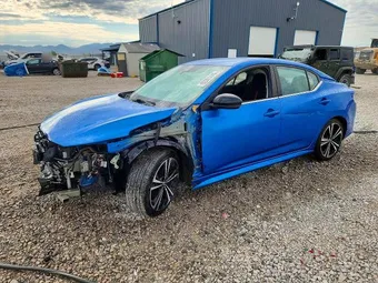2021 Nissan Sentra 3N1AB8DV0MY243695 Lot 62321446