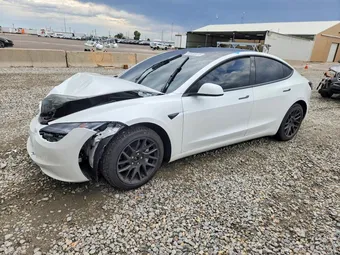 2024 Tesla Model 3 5YJ3E1EB0RF814128 Lot 60402076