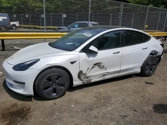 2022 Tesla Model 3 5YJ3E1EA8NF167009 Lot 55504046