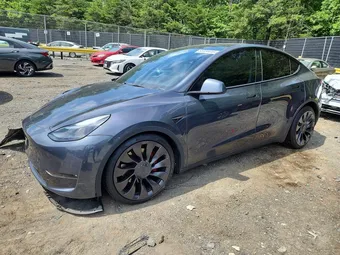 2022 Tesla Model Y 7SAYGDEF6NF451884 Lot 55334416
